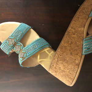 J Renee"  21/2 cork wedge